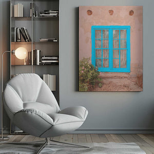 Tablou canvas „Turquoise Window - Taos, New Mexico” de Tom Windeknecht