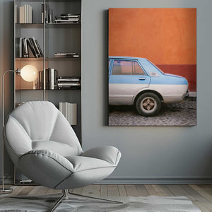 Tablou canvas „Retro Car | San Miguel de Allende Mexico” de Raisa Zwart
