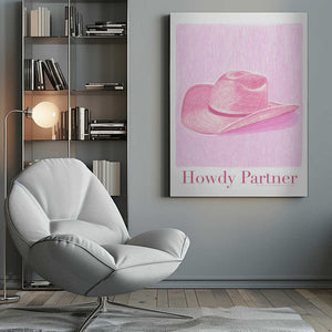 Tablou canvas „P&c Howdypartner Copy” de Jenny Liz Rome