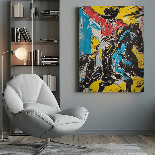 Tablou canvas „Rodeo” de Andreas Magnusson