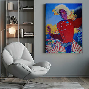 Tablou canvas „Big Tex Aflame” de Steve Spencer
