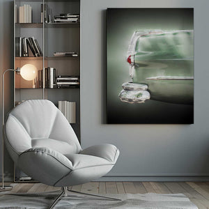 Tablou canvas „American classic car Patrician 1954 Rear” de Beate Gube