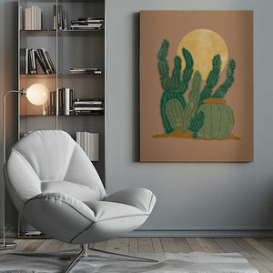 Tablou canvas „Modern Americana Cactus” de Nikita Jariwala