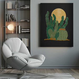 Tablou canvas „Modern Americana and Cactus” de Nikita Jariwala