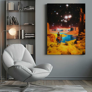 Tablou canvas „The Cosmic Frontier” de Taudalpoi