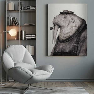 Tablou canvas „Sea Captain's Wisdom” de Mike Koubou