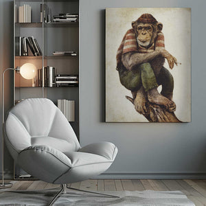 Tablou canvas „Smoke &amp; Chill” de Mike Koubou
