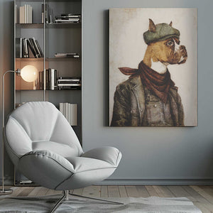 Tablou canvas „Hard Worker” de Mike Koubou