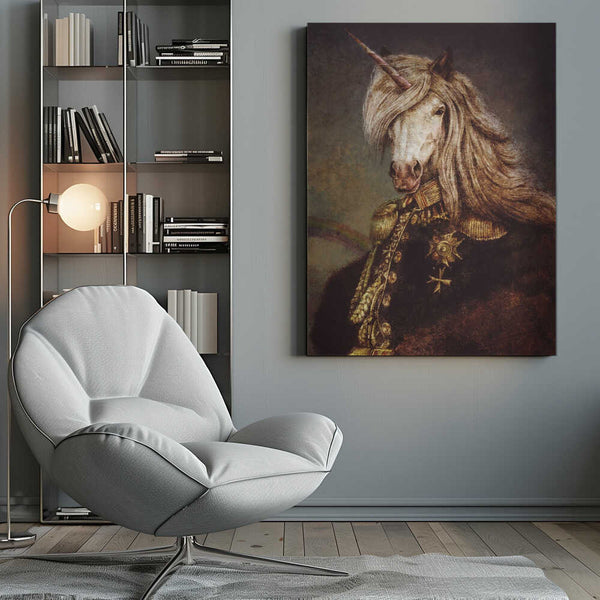 Tablou canvas „The Count of Wonderland” de Mike Koubou