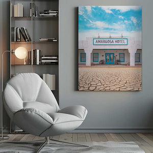 Tablou canvas „Historic Amargosa Hotel and Opera House in Death Valley Junction, California” de Tom Windeknecht