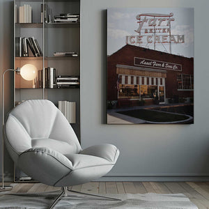 Tablou canvas „Farr Better Ice Cream” de Del Mundo Imagery