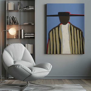 Tablou canvas „Bold Hat and Stripes New Mexico Style” de THE MIUUS STUDIO