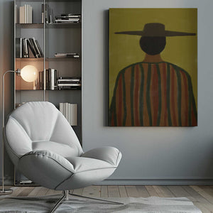 Tablou canvas „Southwestern Man with Hat” de THE MIUUS STUDIO
