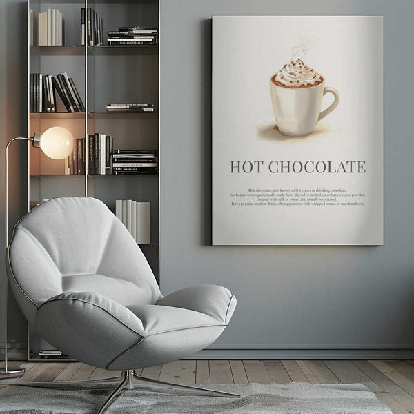 Tablou canvas „Hot Chocolate” de Elizabeth C