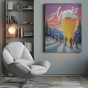 Tablou canvas „Apres Ski” de Andreas Magnusson