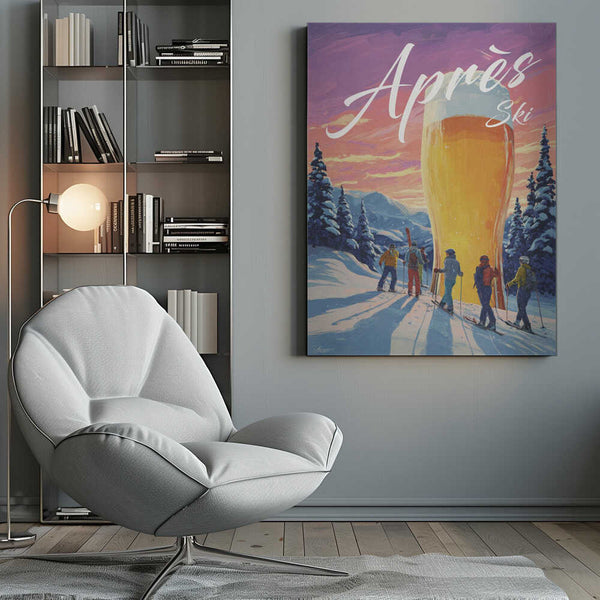 Tablou canvas „Apres Ski” de Andreas Magnusson