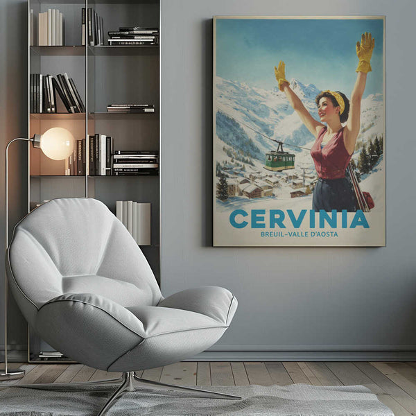 Tablou canvas „Cervinia” de Andreas Magnusson