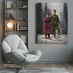 Tablou canvas „Winter Photography” de Marja van den Hurk