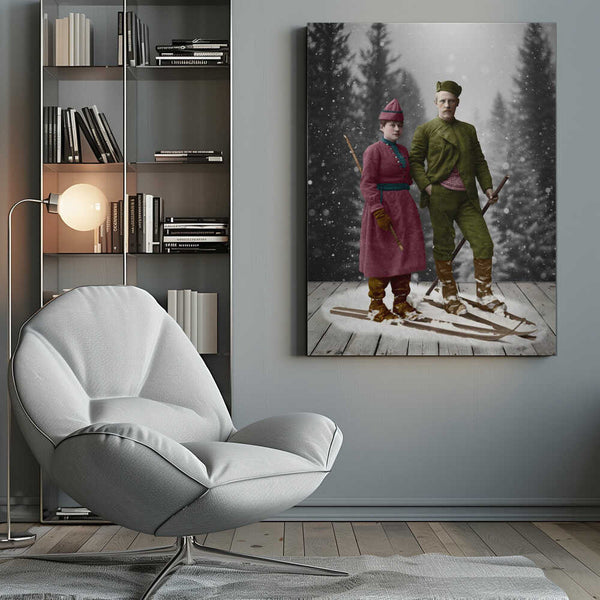 Tablou canvas „Winter Photography” de Marja van den Hurk