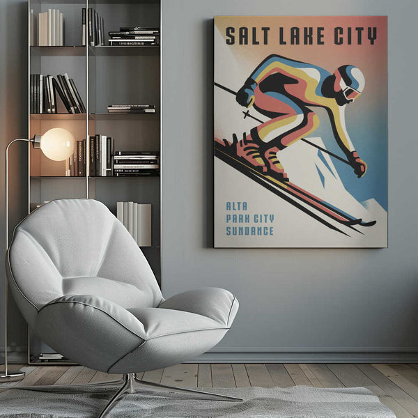 Tablou canvas „Salt Lake City” de Andreas Magnusson