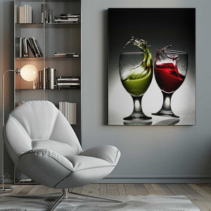 Tablou canvas „Glass dance” de Albert Lukman