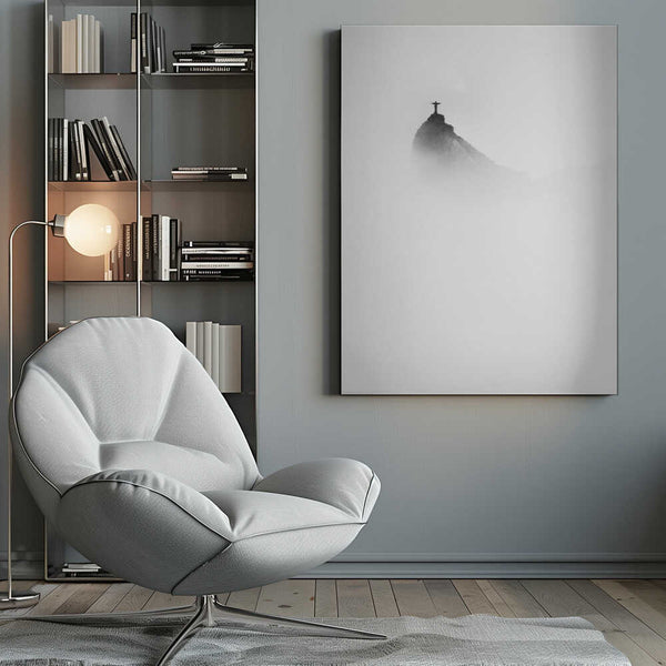 Tablou canvas „Cristo in the mist” de Trevor Cole