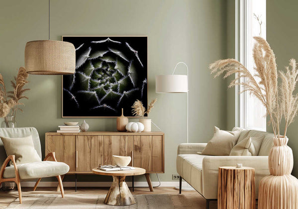 Tablou canvas „Sempervivum Rosette” de Victor Mozqueda