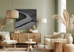 Tablou canvas „The wood project III - Zen garden” de Luc Vangindertael (laGrange)