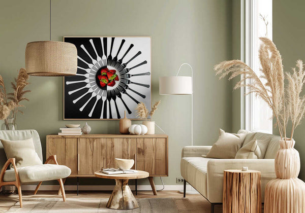 Tablou canvas „Strawberry Designs” de Mike Melnotte