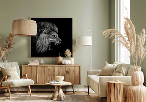 Tablou canvas „Roaring Lion #2” de Christian Meermann
