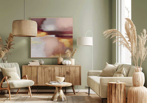 Tablou canvas „Burgundy Sunset” de Elisabeth Fredriksson