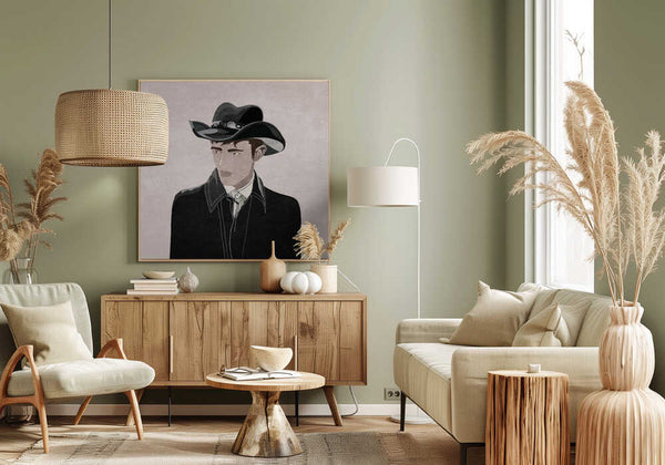 Tablou canvas „Western Elegance” de Emel Tunaboylu