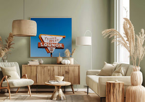Tablou canvas „Trails West Lounge” de Bethany Young