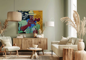 Tablou canvas „Not Everyone Can Actually Wear a Cowboy Hat” de Steve Spencer