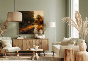 Tablou canvas „When nature paints with light I” de Leicher Oliver