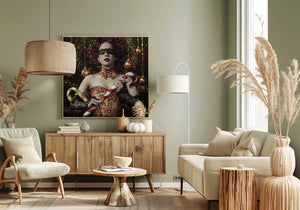 Tablou canvas „Mistress of the bright night” de Kiyo Murakami