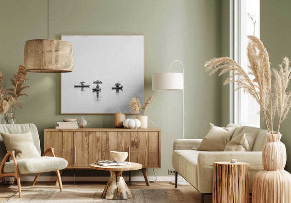 Tablou canvas „fishermen's world” de Nina Pauli