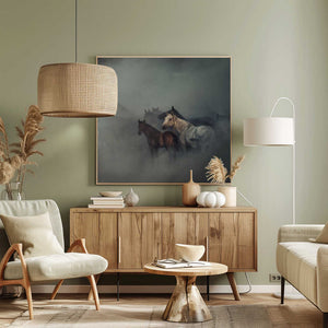 Tablou canvas „The lost horses” de Hüseyin Taşkın