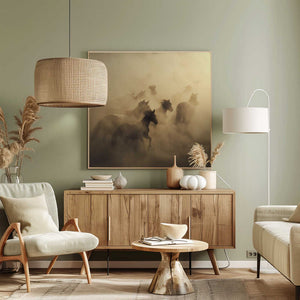 Tablou canvas „migration of horses” de Hüseyin Taşkın