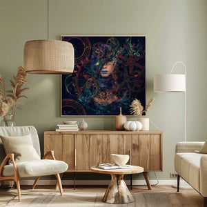 Tablou canvas „Reincarnation” de Natalia Simongulashvili   ( NATALIORION )