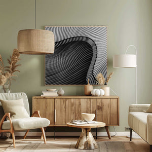 Tablou canvas „The wood project II - Sea shore” de Luc Vangindertael (laGrange)