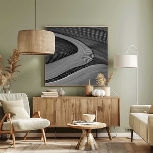 Tablou canvas „The wood project III - Zen garden” de Luc Vangindertael (laGrange)