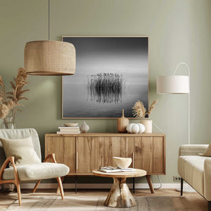 Tablou canvas „Black and White Silence” de George Digalakis