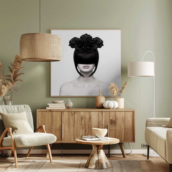 Tablou canvas „Black Widow” de Martina Nemcekova EP