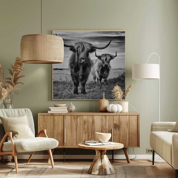 Tablou canvas „Highlands” de Stéphane Pecqueux