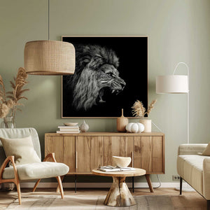 Tablou canvas „Roaring Lion #2” de Christian Meermann