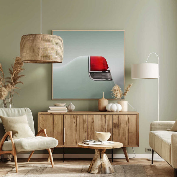 Tablou canvas „US classic car 1955 Series 62 Coupe Deville” de Beate Gube