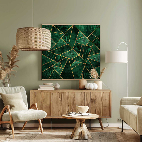 Tablou canvas „Deep Emerald” de Elisabeth Fredriksson