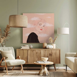 Tablou canvas „Head in the Clouds” de Petra Holíková