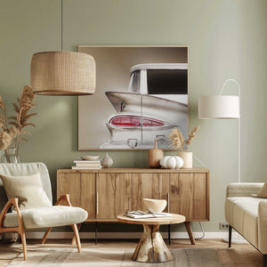 Tablou canvas „American classic station wagon Kingswood 1959 tail fin” de Beate Gube